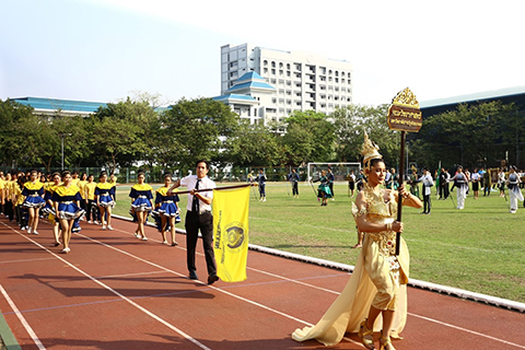 มหาวิทยาลัยจัด การแข่งขันกีฬาเทา - เหลือง ครั้งที่ 18  ณ สนามกีฬากลางมหาวิทยาลัย วันที่ 20 - 24 มกราคม 2563